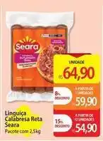 Atacadão Seara - linguiça calabresa oferta
