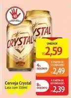 Atacadão Crystal - cerveja oferta