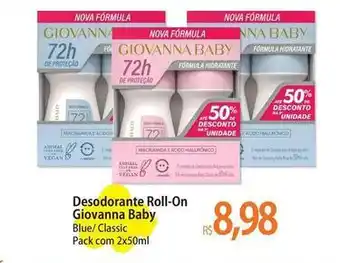 Atacadão Giovanna baby - desodorante roll-on oferta