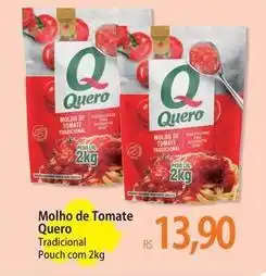 Atacadão Quero - molho de tomate oferta