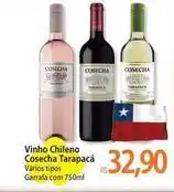 Atacadão Tarapacá cosecha - vinho chileno oferta