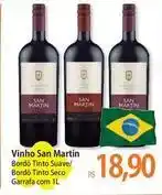 Atacadão San martin - vinho oferta