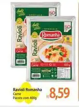 Atacadão Romanha - ravioli romanha oferta