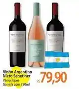 Atacadão Senador - vinho argentino nieto oferta