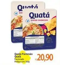 Atacadão Quatá - queijo parmesão oferta