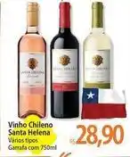 Atacadão Santa helena - vinho chileno oferta