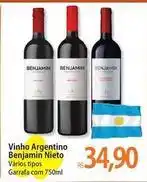 Atacadão Benjamin nieto - vinho argentino benjamin oferta