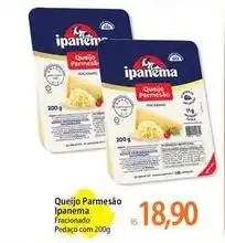 Atacadão Pediasure - queijo parmesão ipanema oferta