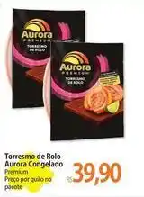 Atacadão Aurora - torresno de rolo congelado oferta