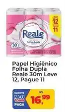 Tonin Superatacado Reale - papel higiênico folha dupla 30m leve 12, pague 11 oferta