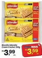 Fort Atacadista Adoralle - biscoito cream cracker oferta