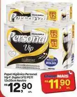 Fort Atacadista Personal - papel higiénico vip f. dupla lv12 pg11 oferta