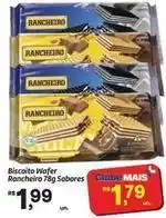 Fort Atacadista Rancheiro - biscoito wafer oferta