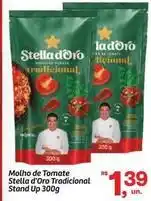 Fort Atacadista Stella d'oro - molho de tomate tradicional stand up oferta