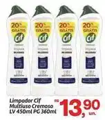 Fort Atacadista Cif - limpador multiuso cremoso lv oferta