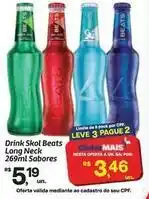 Fort Atacadista Beats - drink skol long neck oferta