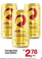 Fort Atacadista Skol - cerveja lata oferta