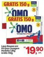 Fort Atacadista Omo - lava roupas em pó lavagem perfeita oferta