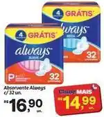 Fort Atacadista Always - absorvente oferta