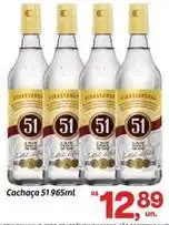 Fort Atacadista 51 - cachaça oferta