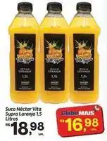 Fort Atacadista Vita - suco nectar supra laranja 1,5 litros oferta