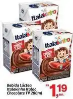 Fort Atacadista Italakinho - bebida láctea chocolate tp oferta
