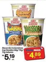 Fort Atacadista Sabores - macarrão instantâneo cup noodles oferta