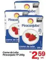 Fort Atacadista Piracanjuba - creme de leite tp oferta