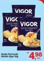Fort Atacadista Vigor - queijo parmesão ralado oferta
