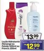Fort Atacadista Monange - loção hidratante oferta