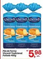 Fort Atacadista Visconti - pão de forma tradicional oferta