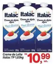 Fort Atacadista Italac - creme de leite oferta