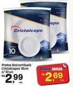 Fort Atacadista Cristalcopo - pratos descartáveis cristalcopos oferta