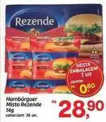 Fort Atacadista Rezende - hambúrguer misto oferta