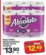 Fort Atacadista Absoluto - multiuso 3 rolos 120 fls. 20x20cm oferta