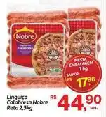 Fort Atacadista Nobre - linguiça calabresa oferta