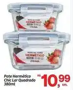 Fort Atacadista Lar - pote hermético chic oferta
