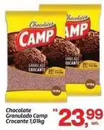 Fort Atacadista Chocolate - chocolate granulado camp crocante oferta