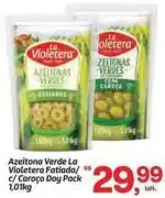 Fort Atacadista La violetera - azeitona verde fatiada/ c/ caroço doy pack oferta