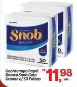 Fort Atacadista Snob - guardanapo papel branco gala grande oferta