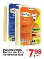 Fort Atacadista Santa clara - queijo mussarela/prato lache oferta