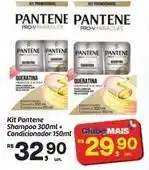 Fort Atacadista Pantene - kit shampoo 300ml+ condicionador 150ml oferta