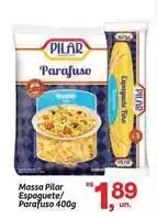 Fort Atacadista Pilar - massa espaguete/ parafuso oferta