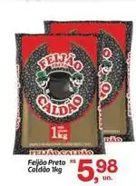 Fort Atacadista Caldão - feijão preto oferta