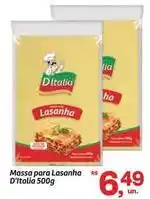 Fort Atacadista Dalla costa - massa para lasanha oferta