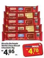 Fort Atacadista Nestlé - biscoito recheado choco biscuit chocolate oferta