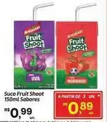 Fort Atacadista Sabores - suco fruit shoot oferta