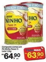 Fort Atacadista Ninho - composto lácteo em pó foses 1+ oferta