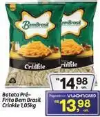 Fort Atacadista Brasil - batata pre- frita bem brasil oferta