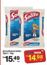 Fort Atacadista Solito - arroz branco tipo 1 oferta